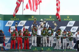 podium GTE Pro 24 Heures du Mans 2016