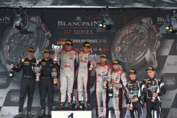 Podium Main sprint race Blancpain Nurburgring 2016