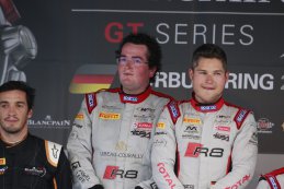 Enzo Ide Christopher Mies winnen  BLancpain Sprint op de Nurburgring