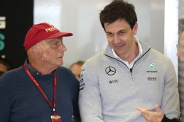 Nikki Lauda & Toto Wolff - Mercedes F1 Team