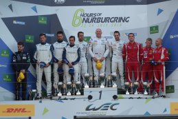 podium LMGTE Am 2016 6 Hours of Nürburgring