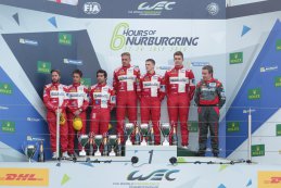 podium LMP1 Privateers 2016 6 Hours of Nürburgring