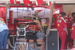 Opbouw wagen Ferrari