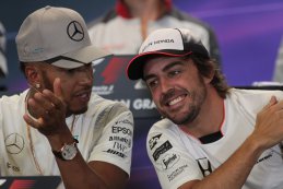 Lewis Hamilton & Fernando Alonso