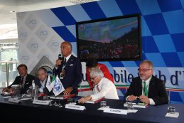 Persconferentie ACI & FIA