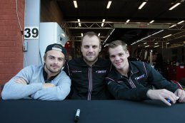 Will Stevens, Laurens Vanthoor & Dries Vanthoor