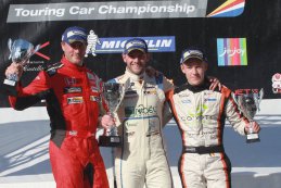 Podium Sprint 2 TCR Benelux Mettet 2016