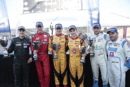 Podium Qualifying Long Race 2016 TCR Benelux Mettet