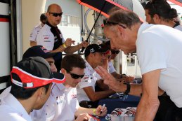 Signeerstand Toyota Gazoo Racing