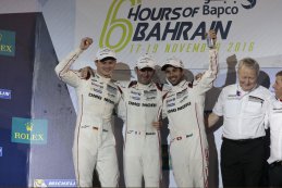 Marc Lieb, Romain Dumas & Neel Jani - kampioen WEC Driver's Championship