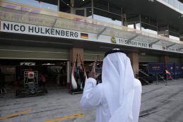 Pitboxen Sahara Force India