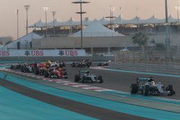 Start F1 GP Abu Dhabi 2016