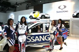 Hostessen Ssangyong Autosalon Brussel 2017