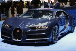 Eerste productie-exemplaar van de Bugatti Chiron