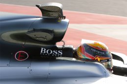 Detail Mercedes W08 EQ Power+ - Lewis Hamilton
