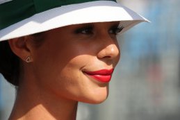 Grid girl F1 GP Australië 2017