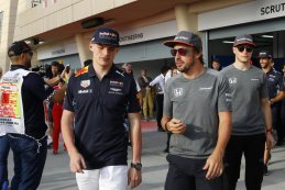 Max Verstappen, Fernando Alonso & Stoffel Vandoorne