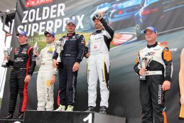 Podium 2017 TCR Benelux Zolder Superprix Race 4