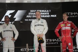 Podium 2017 F1 Abu Dhabi Grand Prix