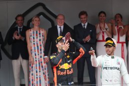 Podium 2018 F1 GP van Monaco