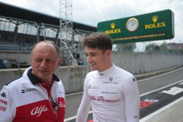 Frédéric Vasseur en Charles Leclerc