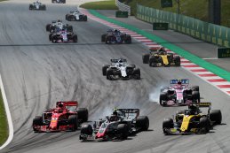 Start GP van Oostenrijk 2018