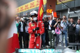 Sebastian Vettel, winnaar 2018 F1 Grote Prijs van België