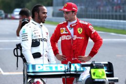 Charles Leclerc - Ferrari - Lewis Hamilton