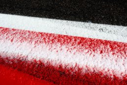 Sneeuw in MotorLand Aragón