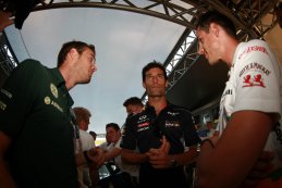 Giedo Van Der Garde - Mark Webber - Adrian Sutil