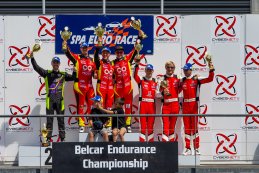 Podium Belcar Spa Euro Race 2022