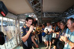 Speech van Mark Webber op zijn afscheidsfeest