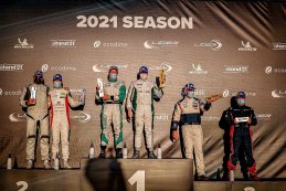 Podium 2021 Ligier European Series Portimão race 2