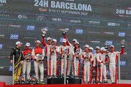 Podium 2022 Hankook 24H Barcelona TCE Series