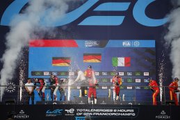 Podium FIA WEC 6 Hours of Spa 2026