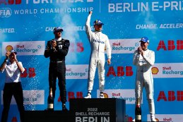 Podium 2022 Formule E Berlijn E-Prix 2