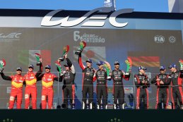 Podium FIA WEC 6 Hours of Portimao 2023