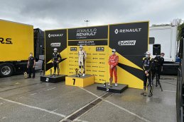 Podium 2020 Formule Renault Eurocup Barcelona Race 1