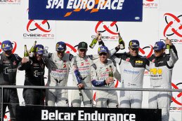 Podium 2018 Spa Euro Race Belcar 1