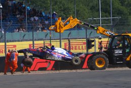 Crash Brendon Hartley - Toro Rosso