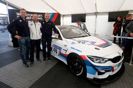 Dirk Adorf - Jonas Krauss - Jens Marquardt bij de BMW M4 GT4