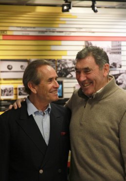 Tentoonstelling Jacky Ickx - Eddy Merckx 70 jaar