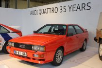 Tentoonstelling Autoworld Brussels: 35 jaar Audi quattro