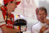 Vettel noemt nieuwe Ferrari naar pizza, of toch niet?