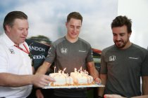 Verjaardag Stoffel Vandoorne in Melbourne