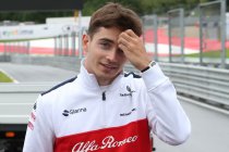 Leclerc afgelopen juli reeds in actie met Ferrari