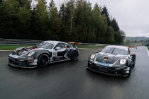 Benjamin Paque en Kobe Pauwels  in de kleuren van D’Ieteren Luxury Performance  in de Porsche Carrera Cup Benelux