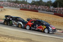 Timmy Hansen vormt bedreiging voor Petter Solberg