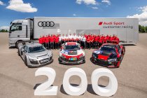Audi produceert 200e Audi R8 LMS GT3