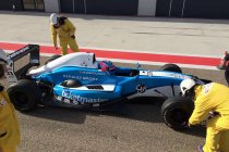 FR 2.0 Eurocup: Max Defourny snelste op eerste testdag te Aragon